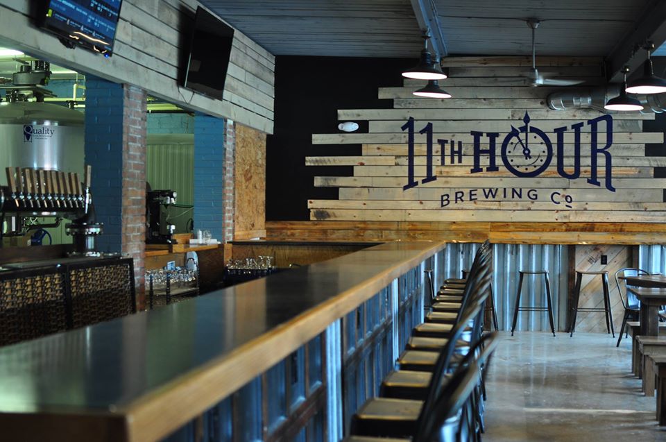 Eleventh Hour Brewing Co. interior