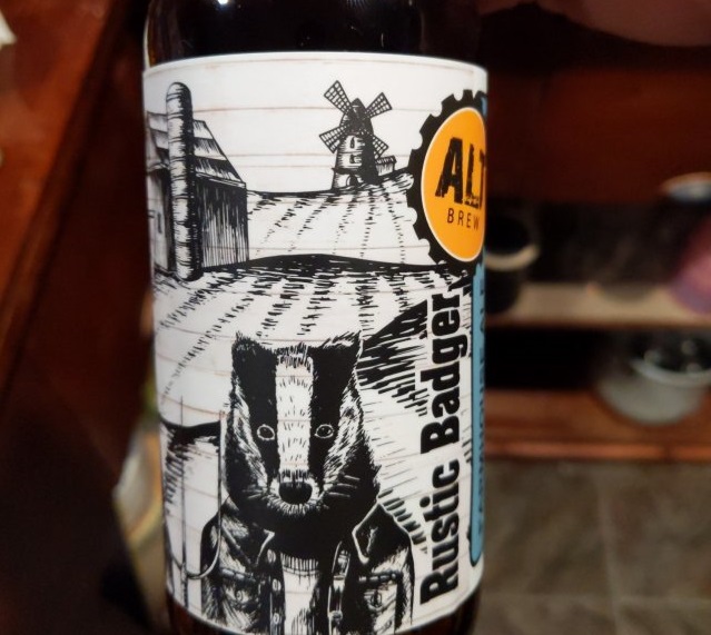 Rustic Badger Farmhouse Ale by Alt Brew