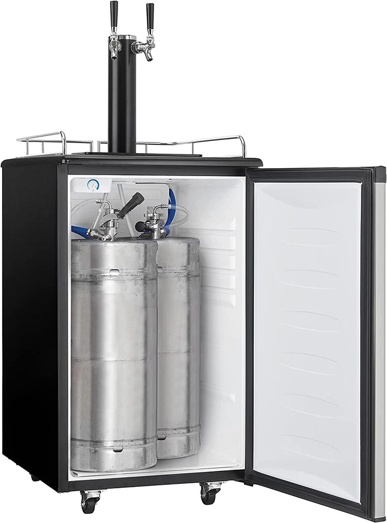 Danby DKC054A1BSL2DB Dual Tap Keg Cooler