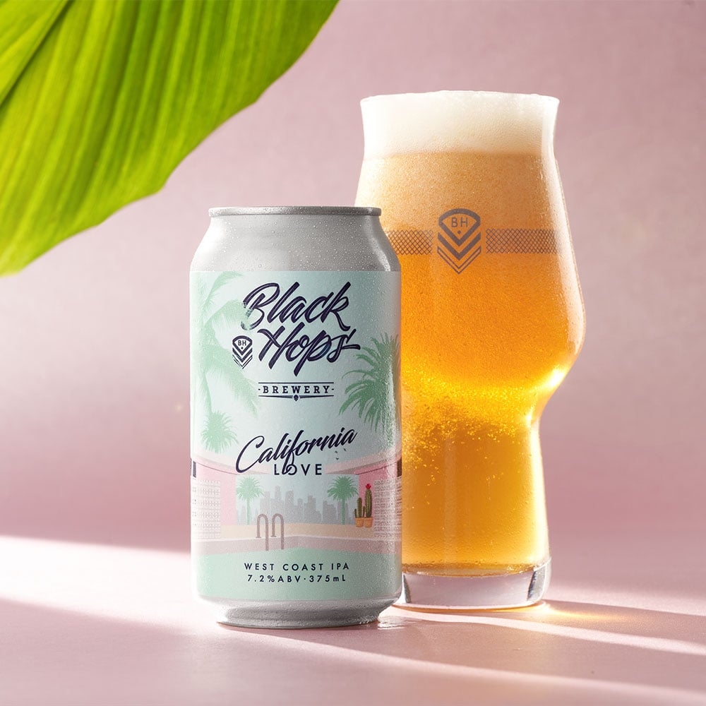 West Coast IPAs - Black Hops Brewery California Love