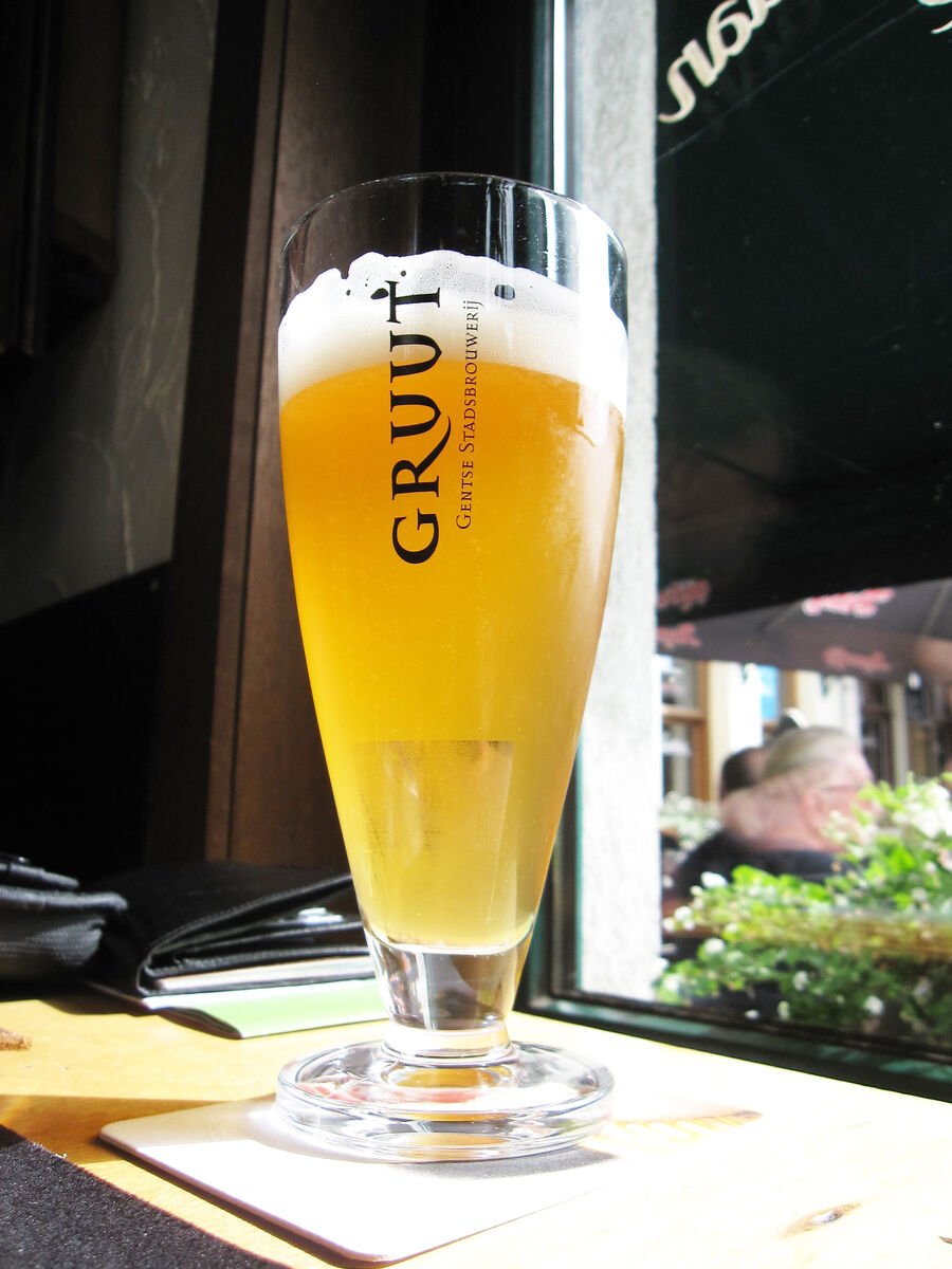 glass of gruit called gruut