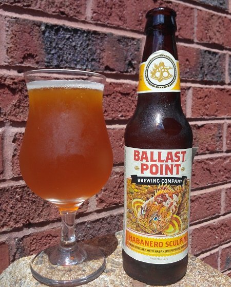 Ballast Point Brewing Habanero Sculpin IPA