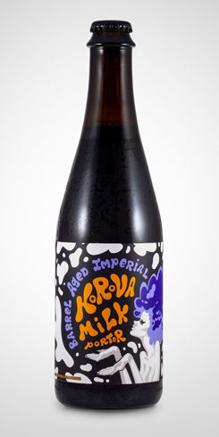 Barrel Aged Imperial Korova, Gnarly Barley Brewing