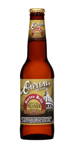 Garten Brau Special Pilsner by Capital Brewery