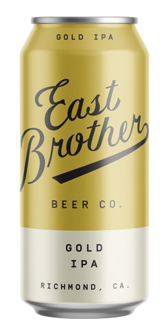 Gold IPA, East Brother Beer Co.