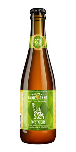 Brewery Ommegang Hopstate NY 2016 beer