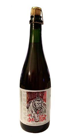 Le Roar Grrrz Aardbei by Bullfrog Brewery