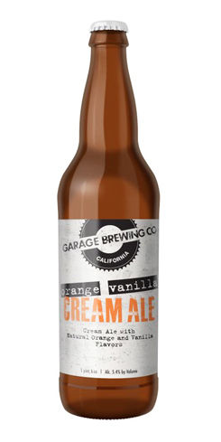 Orange Vanilla Cream Ale by Garage Brewing Co.