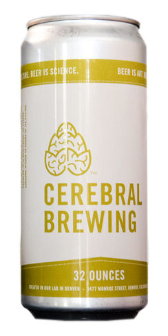 Cerebral Brewing Rare Trait IPA beer crowler