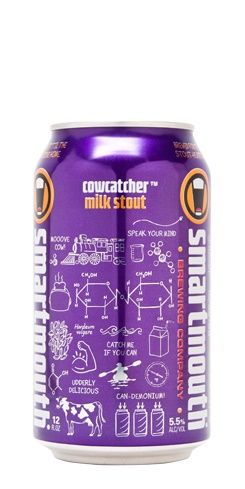 Cowcatcher Smartmouth Beer Stout