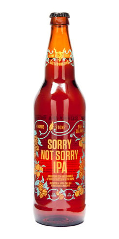 Sorry Not Sorry IPA Stone beer