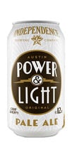 Independence Brewing Power & Light beer