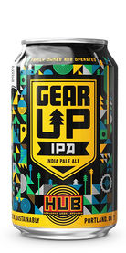 HUB Hopworks Urban Brewery Gear UP IPA beer