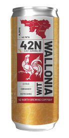 Wallonia Wit, 42 North Brewing Co.