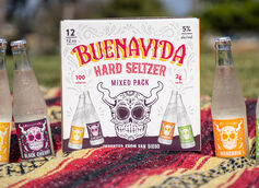 Stone Brewing Co. Takes Buenavida Hard Seltzer Nationwide in Glass Bottles